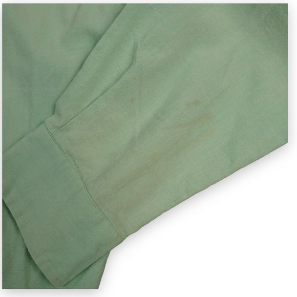 VTG‎ Polo Country Ralph Lauren Shirt Mens Extra Large Green Casual Button Down - Picture 8 of 9